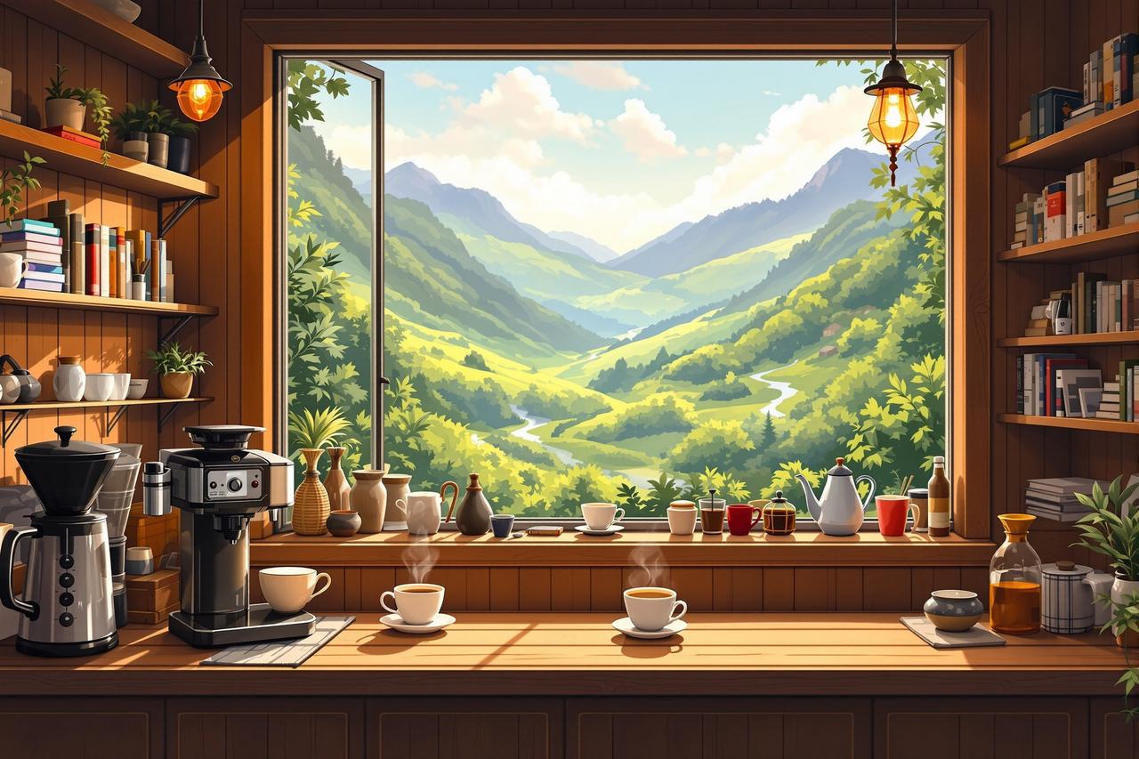 爱看短剧作品 - 山谷咖啡屋