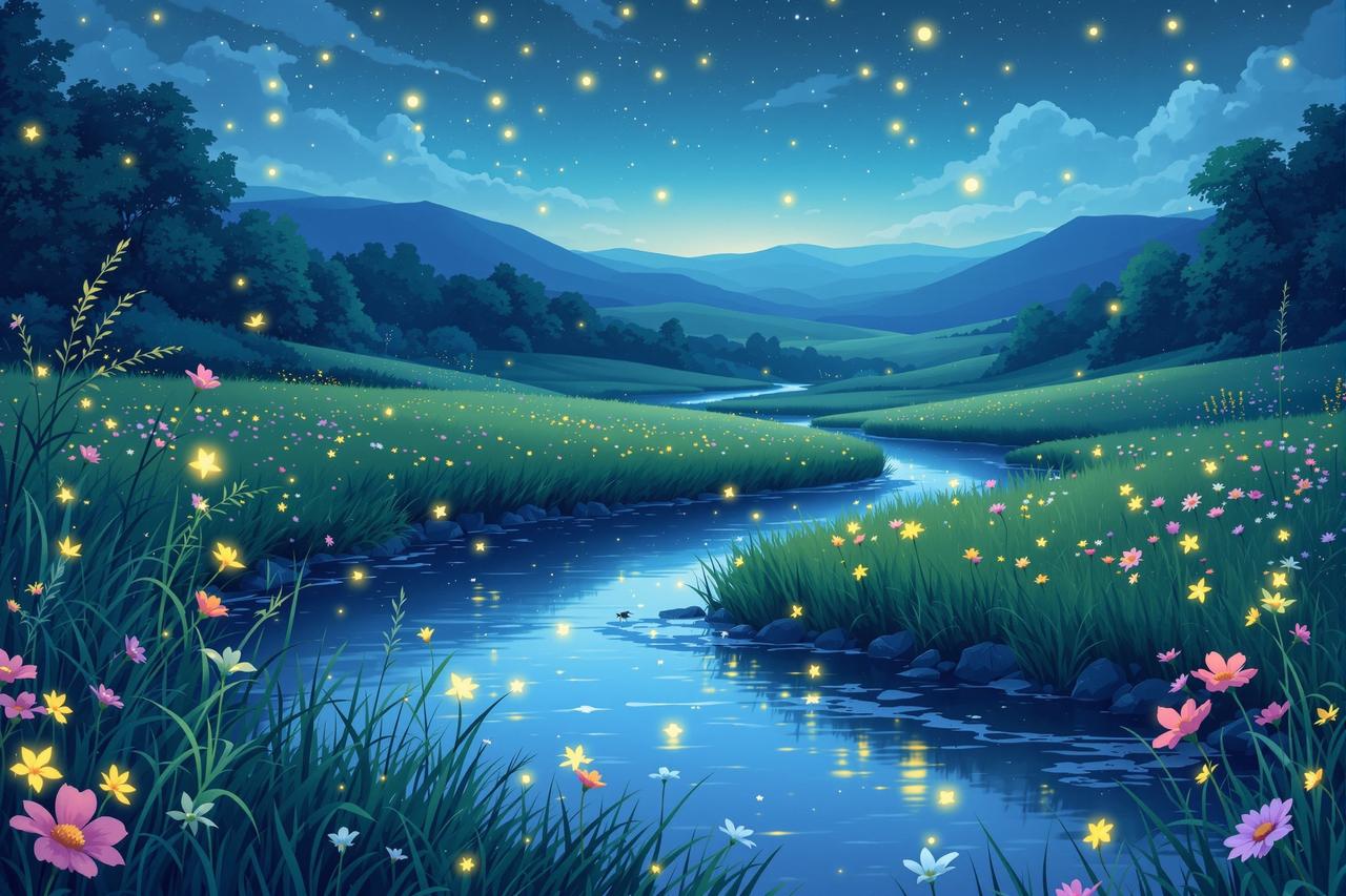 爱看短剧作品 - 夏夜的萤火虫
