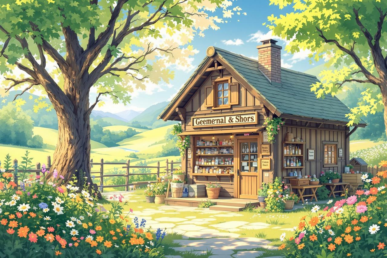 爱看短剧作品 - 山间小店的四季